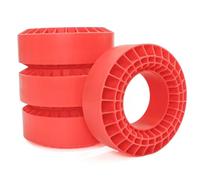 XAQRYQO RC Car Parts 4Pcs Silicone Rubber Insert Foam For Fit - 1.9" Wheel Tires 105-120mm For For 1/10 RC Crawler Car Upgrade Part