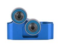 XAQRYQO RC Car Parts For Arrma 1/7 For Infraction For Limitless For Felony Metal Center Driveshaft Mount High Speed Support Set ARA311027 rc cars Upgrade Parts(Blue)