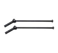 XAQRYQO RC Car Parts For Arrma 1/8 For Outcast For Notorious For Kraton Replacement Steel Front Rear Drive Shaft CVD Driveshaft rc cars Upgrade Parts Accessories(Black,Rear)