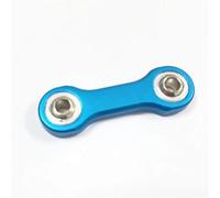 XAQRYQO RC Car Parts For Arrma For Senton 3S rc cars Parts 1/10 Aluminum Alloy persistent Steering Link Rod Steering Linkage Tie Rod Modification Car Accessories(Blue)
