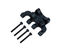XAQRYQO RC Car Parts For Axial For SCX24 AXI00001 90081 C10 1/24 Metal Rear Axle Truss Upper Link Mount Base RC Crawler Car Upgrade Parts Modification Accessories(Black)