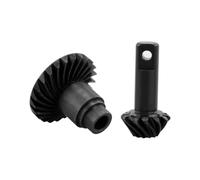 XAQRYQO RC Car Parts For Axial TRX4M Upgrade 22T/12T 22/13T 22/10T 24/10T 24T/12T Metal Overdrive Underdrive Helical Gear For 1/18 RC Crawler(12T-22T)