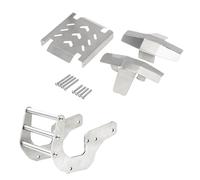 XAQRYQO RC Car Parts For LOSI For LMT 4WD For Monster Truck Metal Front Bumper And For Chassis Armor Axle Protector Solid Axle rc cars Upgrade Parts Accessories