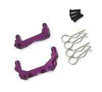 XAQRYQO RC Car Parts For MJX 14209 14210 Metal Body Mount Post Shell Column 1/14 rc cars Upgrade Parts Replacement Modification Decoration Accessories(Purple)