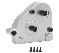 XAQRYQO RC Car Parts For MN G500 For MN128 MN86KS MN86 MN86K MN86S 1/12 Metal Transmission Gearbox Transfer Case Modification RC Crawler Car Upgrade Parts(Silver)