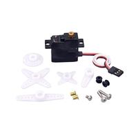 XAQRYQO RC Car Parts For SURPASS For Hobby S0017M 17g Metal Gear 1.8KG Digital Servo RC Parts Airplane Robot 1/18 1/16 Truck Car Boat Duct Plane Replacement(Metal Gear)