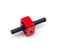 XAQRYQO RC Car Parts For Traxxas For Drag For Slash 1967 C10 RC Upgrades Aluminum Differential Locker Spool Diff Case Mounts Compatible(Red)