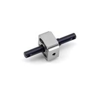 XAQRYQO RC Car Parts For Traxxas For Drag For Slash 1967 C10 RC Upgrades Aluminum Differential Locker Spool Diff Case Mounts Compatible(Silver)