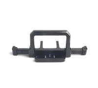 XAQRYQO RC Car Parts For Traxxas For TRX4 For Defender 82056-4 1/10 RC Crawler Car Upgrade Parts Metal Front Rear Bumper Winch Mounting Base Decoration Accessories(Black,Front)