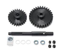 XAQRYQO RC Car Parts For Traxxas For X-Maxx 1/5 rc cars Upgrade Parts 45# HD Steel 1.5 Mod 20T 25T 30T 35T Pinion Gear Spur Gear Set Replacement Accessories(25T 30T)
