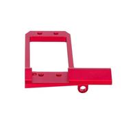 XAQRYQO RC Car Parts For Vanquish For VS4-10 For Phoenix F10 BTA Servo Mount 1/10 RC Crawler Portal Axle Low Center Of Gravity For LCG For Chassis DIY Accessories(Red)