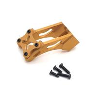 XAQRYQO RC Car Parts For Wltoys 124017 124019 184016 144001 144010 124007 Metal Tail Wing Mount Fixing Bracket rc cars Upgrade Parts Decoration Accessories(Yellow)