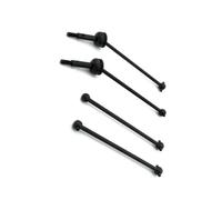 XAQRYQO RC Car Parts For WLtoys 144001 1/14 Metal Front Rear CVD Drive Shaft Dog Bone rc cars Upgrade Parts Modification Replacement rc cars Accessories(Black)
