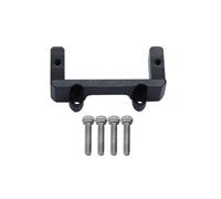 XAQRYQO RC Car Upgrade Parts For FMS For FCX24 1/24 RC Crawler Car Metal Servo Mount Cat Upgrade Parts Modified Accessories rc Replacement DIY(Black)