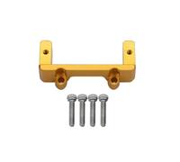 XAQRYQO RC Car Upgrade Parts For FMS For FCX24 1/24 RC Crawler Car Metal Servo Mount Cat Upgrade Parts Modified Accessories rc Replacement DIY(Yellow)