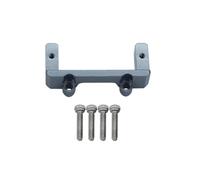 XAQRYQO RC Car Upgrade Parts For FMS For FCX24 1/24 RC Crawler Car Metal Servo Mount Cat Upgrade Parts Modified Accessories rc Replacement DIY(Grey)