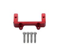XAQRYQO RC Car Upgrade Parts For FMS For FCX24 1/24 RC Crawler Car Metal Servo Mount Cat Upgrade Parts Modified Accessories rc Replacement DIY(Red)