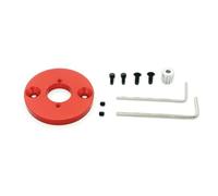 XAQRYQO RC Car Upgrade Parts For MN86s MN86k MN86KS G500 1/12 rc Car 390 To 540/550 Motor Converter With 13T Gear Upgrade Parts Accessories RC Spare(Red)