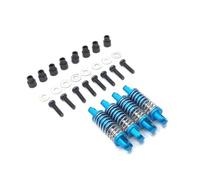 XAQRYQO RC Car Upgrade Parts For WLtoys 284131 K969 K979 K989 K999 P929 P939 1/28 rc Car Parts Metal Upgrade Shock Absorber Modified Accessories(Blue)
