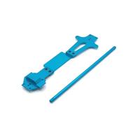 XAQRYQO RC Car Upgrade Parts For WLtoys For 1/14 144010 144001 144002 Metal Modification Second Layer Board Central Drive Shaft rc Car Upgraded Parts(Blue)