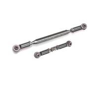 XAQRYQO RC Links Linkage For MN D90 D99 For MN-90 FJ-45 1/12 rc cars Crawler Metal Adjustable Steering Linkage Servo Link Pull Rod Turnbuckle