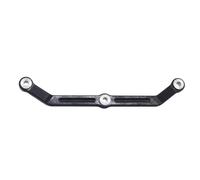 XAQRYQO RC Links Linkage For Traxxas For TRX-4M 1/18 RC Crawler Car Upgrade Parts Aluminum Alloy Steering Linkage Link Rod rc cars(Black)