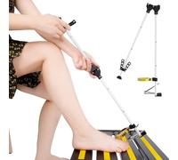 XARILK Aluminium Long Handle Toenail Clippers with Magnifying Glass Helps Obese, Elderly, Pregnant Women Without Bending Down to Cut Toenails (60cm,W/Magnifying Glass)