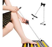 XARILK Aluminium Long Handle Toenail Clippers with Magnifying Glass Helps Obese, Elderly, Pregnant Women Without Bending Down to Cut Toenails (60cm,Without Magnifying Glass)