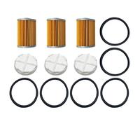 XARONF 35-8M0204703 Cool Fuel Filter & Disc with O-rings for Mercury Mercruiser for Alpha Bravo Series Engine 35-8M0093688 35-892665 Marine parts(3 Set)