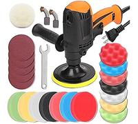XARONF Polisher 980W Car Electric Polishing Machine Car Polisher Six Gears Adjustable Speed Polishing Tool Polisher Pads