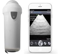 XARONF Portable Wireless Convex Veterinary Ultrasound Scanner with 3.5 MHz Convex Probe for Pig Sheep Goats Ultrasound Veterinary Pregnant Tester