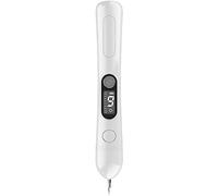 XARONF Skin Tag Remover LCD Laser Plasma Pen, Mole Freckle Wart Removal Beauty Machine Blemish Dark Spot Home Use Devices 9 Levels (Color : White)