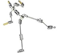 XARONF Stainless Steel Cinematic Animation Puppet, DIY Stop Motion Armature Kits, Metal Puppet Figure For Character Design Creation, Easy To Assemble (Size : 26cm)