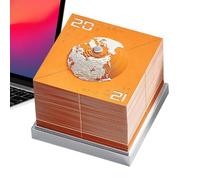 Xasbseulk 3D Calendar 2026 - Earth Shape Table Decoration | Writing Pad | Home School Meeting Room Bedside Table Dressing Table Professionals Teachers