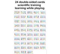 Xasbseulk Clip Beads Test Tube Toys - Color Sorting Toy | Educational Learning Game Fine Motor Skill Development Toy for Home School Kids Boys Girls