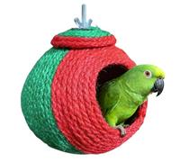 Xasbseulk For Birds, Closed Sisal Rope House for Hamsters, Box | for Small Pets Resting and Nesting Indoor and Outdoor Home