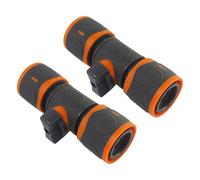 Xasbseulk Garden Hose Valve - Hose Cut-Out Valve - Splitter - Tap Connector for Lawn Builders Camping Watering Houses Home Gardener Indoor Travel