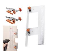 Xasbseulk Grooving Tool,Precision - Milling Jig For Woodworking At Home | for Cabinetmakers, Furniture Manufacturing Technicians and Manual Work Lovers