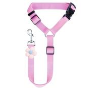 Xasbseulk Safety Harness for Dogs in the Car, Retractable and Safe, Durable for Pets - Retaining Belt for Cats from Car Headrest, for Small Medium Large Puppies and Kittens
