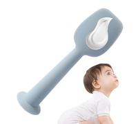 Xasbseulk Spatula For Baby Cream | Suction Cup Diaper Rash Cream Spatula,Silicone Soft Balm Tool For Rash Care And Butt Cleaning Bath Cheeks Wipe Application