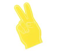 Xasbseulk Sports Foam Fingers - Creative Athletics Support | Lightweight Cheerleader Accessory | Event Competition Stadium Crowd Fan Spirit Gesture Costume Party Celebration