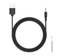 Xatgiouy USB Charger Cable Electric Toothbrush, DC 3.5 x 1.35mm DC Jack Compatible with FWP11 FW-508 FW-507 FW-917, SG-508 D1 D3 D7 D8 E6 E10 E11 P11 Plus Pro TB-508 1M Charging Cable Replacement (1)