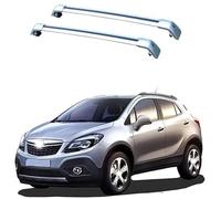 XATHKJOE 2 pieces Car Roof Rack Bars, for Vauxhall Mokka, 5dr SUV 2013-2016 Racks Roof Carrier Roof Rails Longitudinal Rod Luggage Rack Exterior Travel Accessories,C