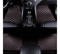 XATHKJOE 4-Piece Leather Car Floor Mats for Peugeot 207 CC (WD) Cabrio 2007-2025 | Durable Waterproof Non-Slip Luxury Auto Mats | Custom Fit for Front and Rear Protection,B
