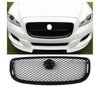 XATHKJOE Car Front Bumper Grille, for Jaguar XJ 2010-2015 Front Bumper Grille Replacement Front Grills Replacement Kit Modified Decorative Accessories,A