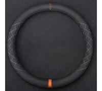 XATHKJOE Car Steering Wheel Cover, for Ford TRANSIT CUSTOM 2016-2024 Breathable Car Accessory Steering Wheel Protector Cover,Car Interior,Roundtype-B