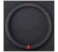 XATHKJOE Car Steering Wheel Cover, Roundtype-C, 15 inches, for Ford TRANSIT CUSTOM 2016-2024, Breathable, Black