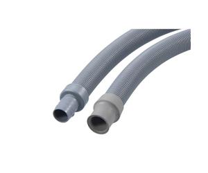 Xavax 2.5m Universal Drain Hose Extension Hose Extension Hose for Washing Machine Washing Machine Dishwasher, High Resistance to Chemicals and Pressure Grey