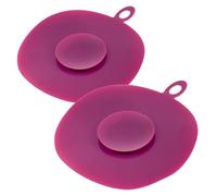 Xavax 2x Pot Holder Silicone Suction Cup Non-Slip Mat Base Pot Holder
