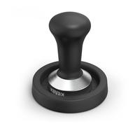 Xavax Coffee Tamper 51 mm with Silicone Tamper Mat (Barista Set with Coffee Tamper Stainless Steel Tamper Base 51 mm and Tamper Tray Non-Slip Espresso Stamp for Coffee Powder, Portafilter Machine)